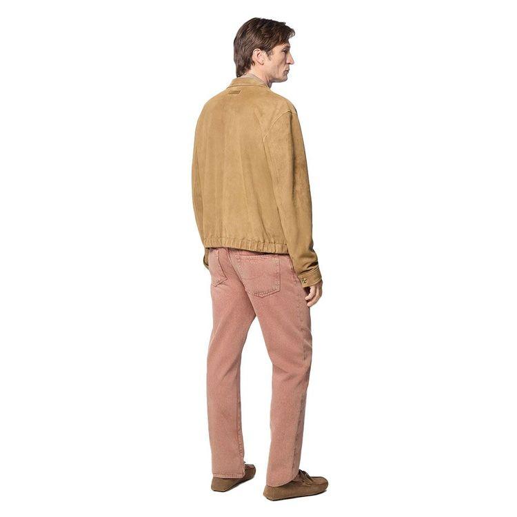 JACOB COHEN tamno bež muška jakna od antilopa