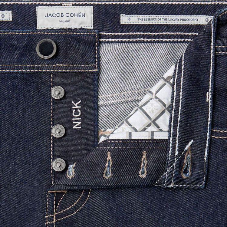 JACOB COHEN Nick Slim tamni teksas muške farmerice