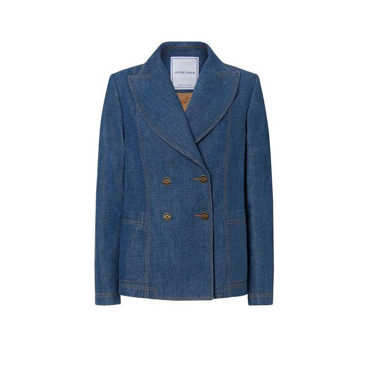 JACOB COHEN teksas ženski sako sa duplim kopčanjem