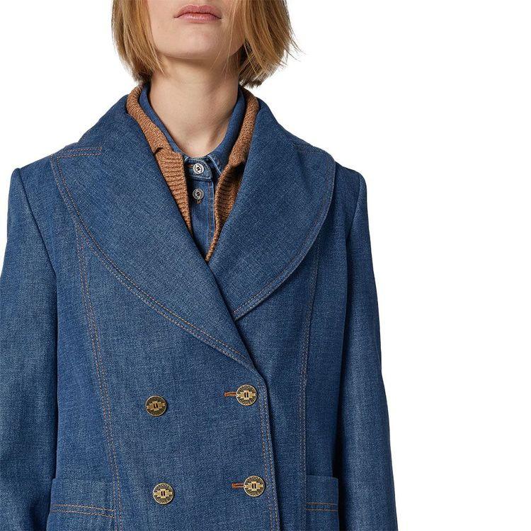 JACOB COHEN teksas ženski sako sa duplim kopčanjem