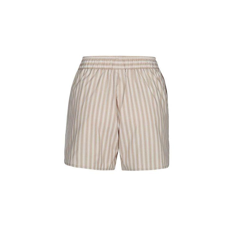 JACOB COHEN Julie braon-bijeli ženski prugasti šorts