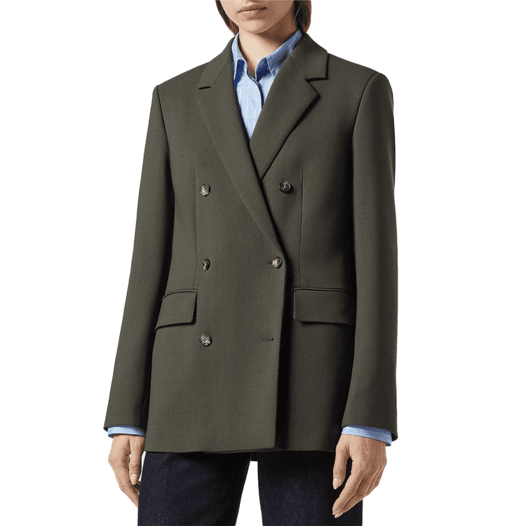 JACOB COHEN maslinasti ženski sako sa duplim kopčanjem