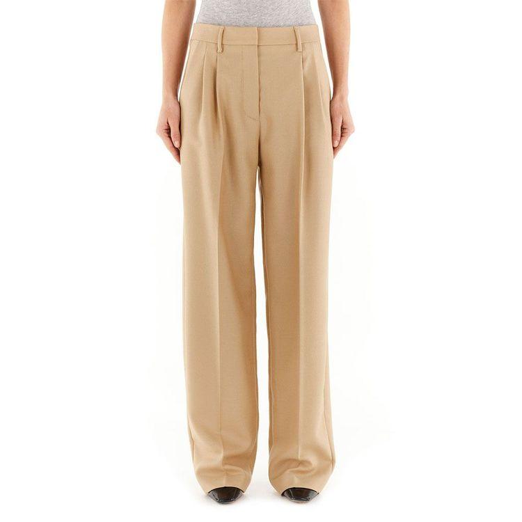JACOB COHEN bež ženske pantalone na falte