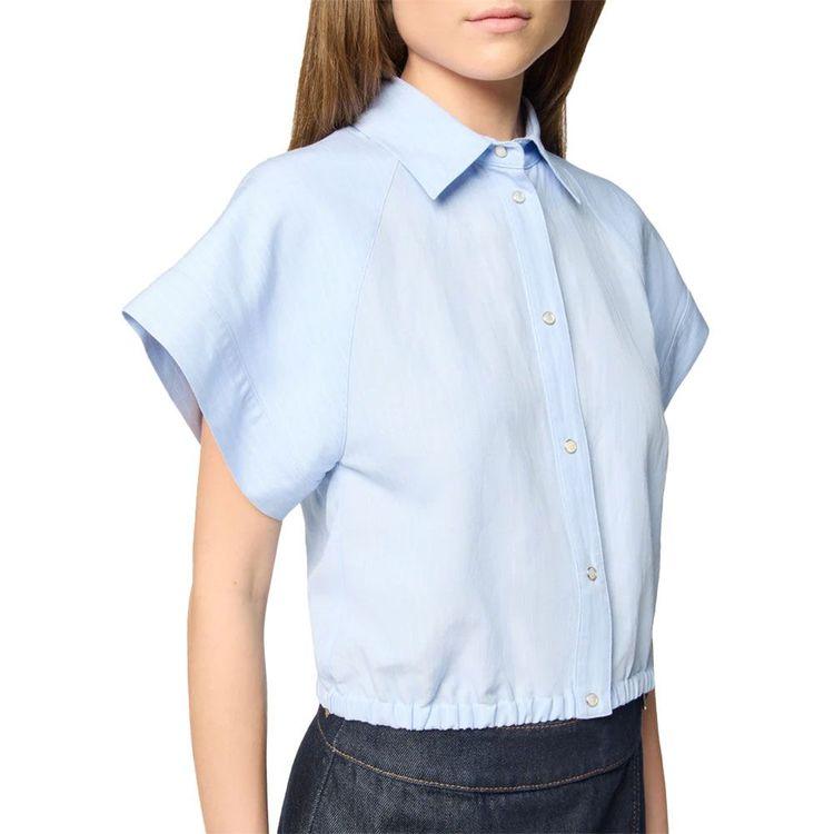 JACOB COHEN svijetloplava prugasta ženska košulja kratkih rukava