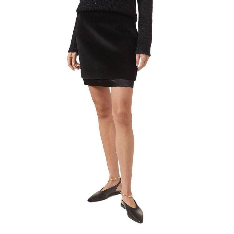 JIL SANDER crne ženske cipele sa zlatnom alkom