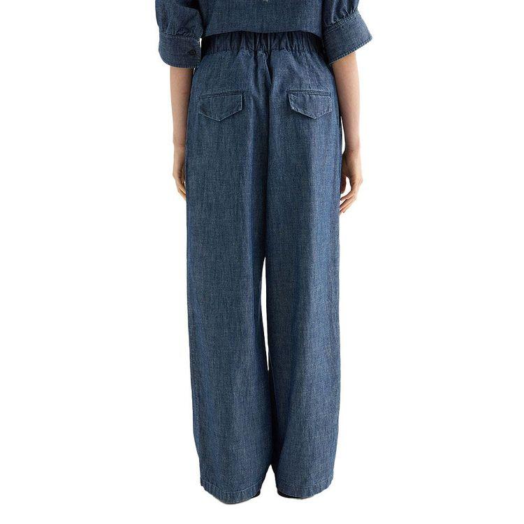 JIL SANDER teksas ženske pantalone sa lastikom u pojasu