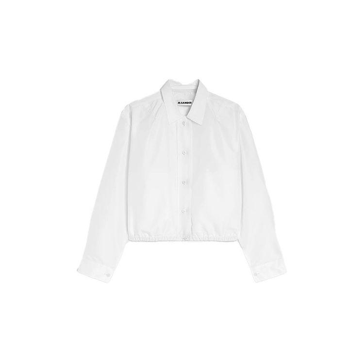 JIL SANDER bijela ženska jakna sa elastičnim porubom