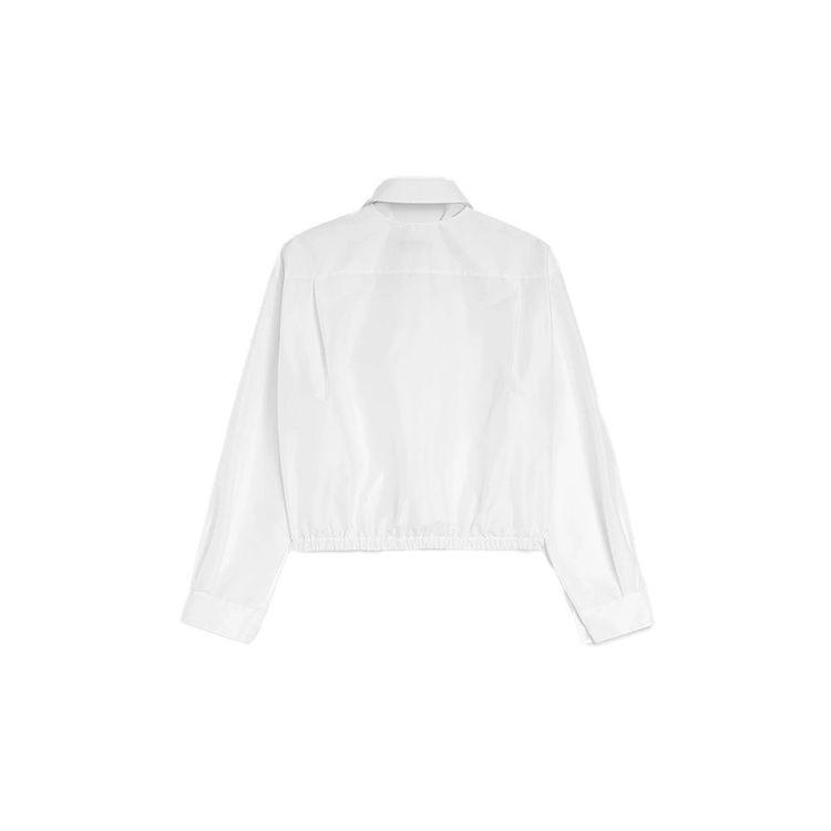 JIL SANDER bijela ženska jakna sa elastičnim porubom
