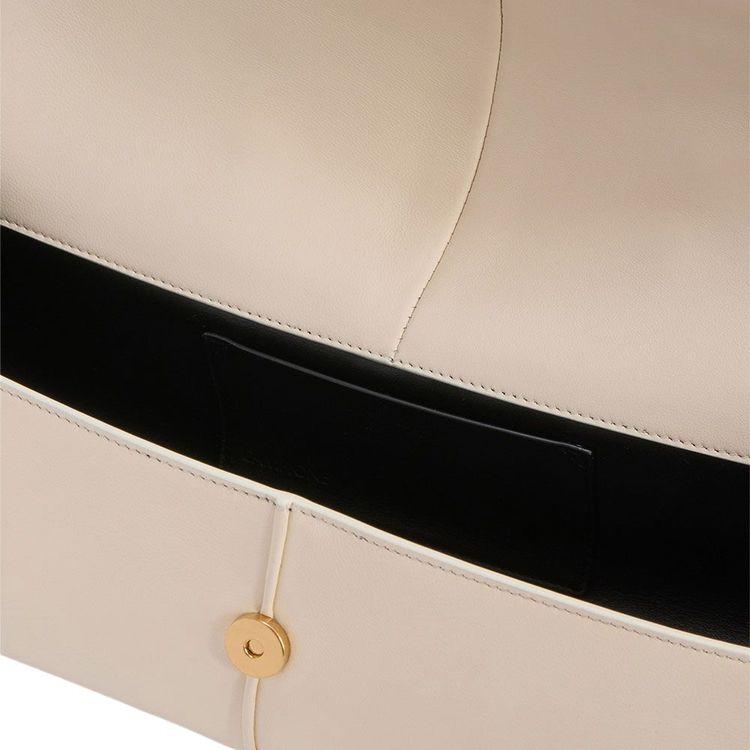 JIL SANDER svijetlo bež ženska kožna tašna