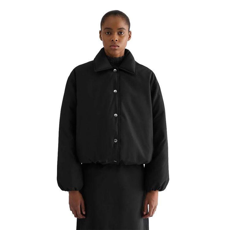 ŽJIL SANDER crna bomber ženska jakna