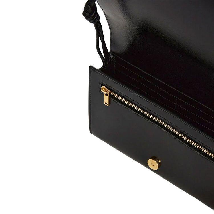 JIL SANDER Tangle Wallet crna ženska tašna