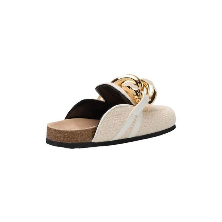 JW ANDERSON mliječno bijele ženske papuče