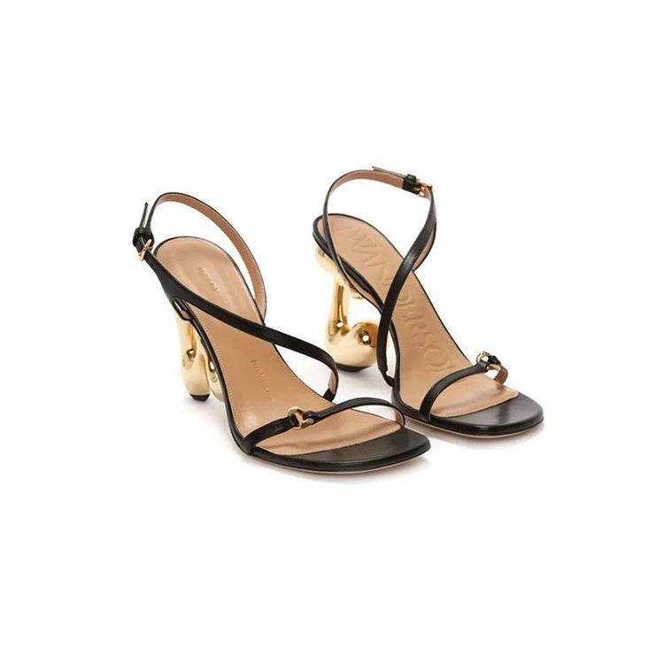 JW ANDERSON crne ženske sandale