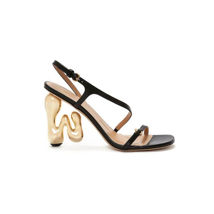 JW ANDERSON crne ženske sandale