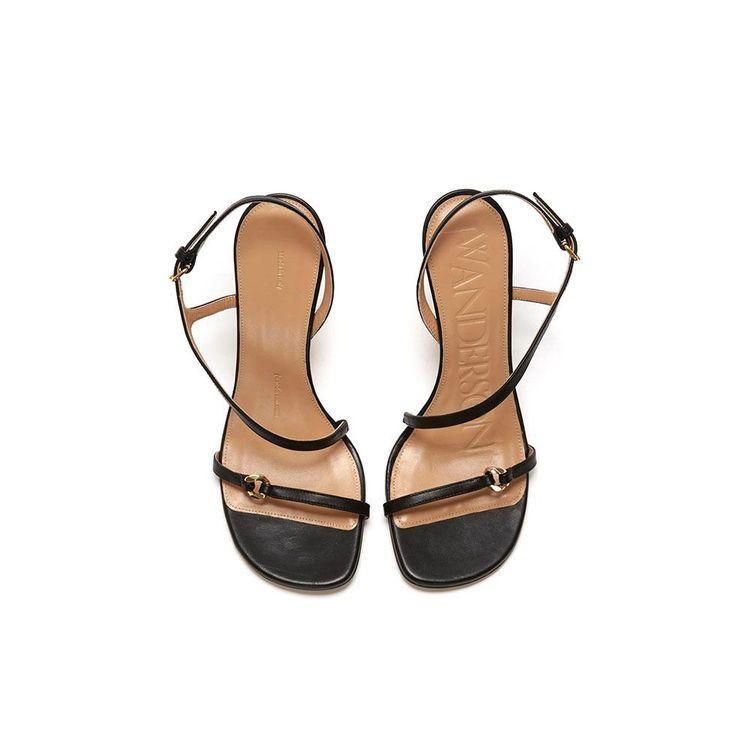 JW ANDERSON crne ženske sandale