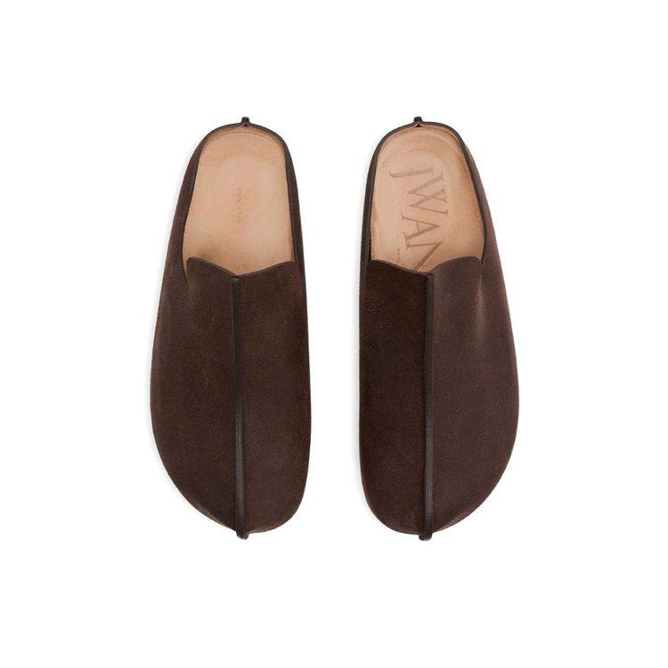 JW ANDERSON  braon ženske papuče-klompe