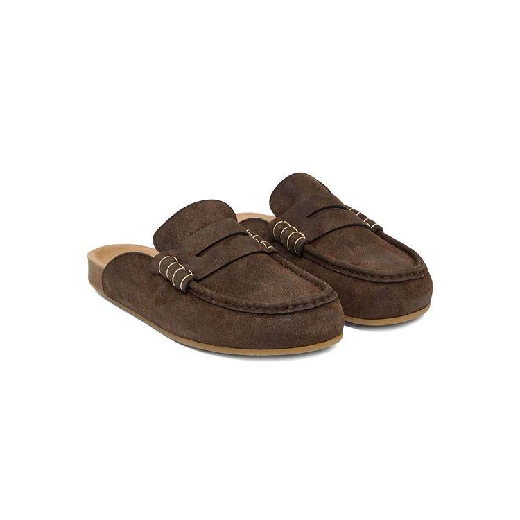 JW ANDERSON braon ženske papuče
