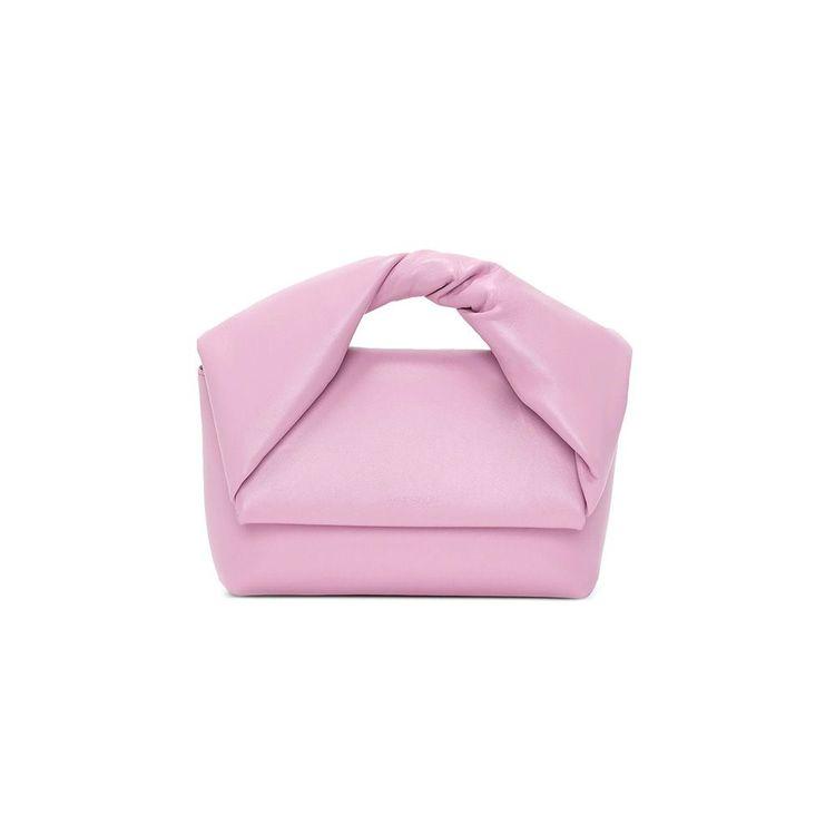 JW ANDERSON Midi Twister roza ženska tašna