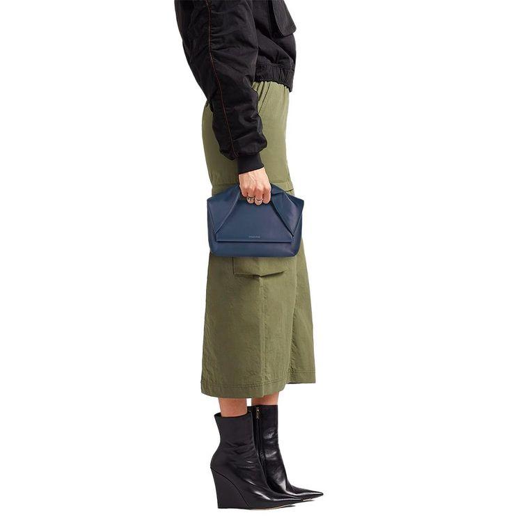 JW ANDERSON Midi Twister teget tašna 