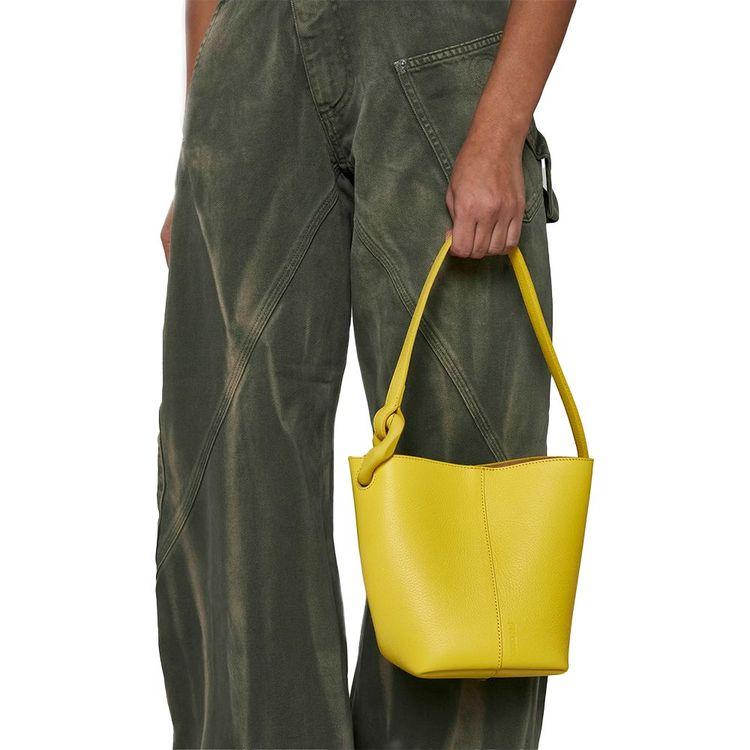 JW ANDERSON Corner Small Bucket žuta ženska tašna 