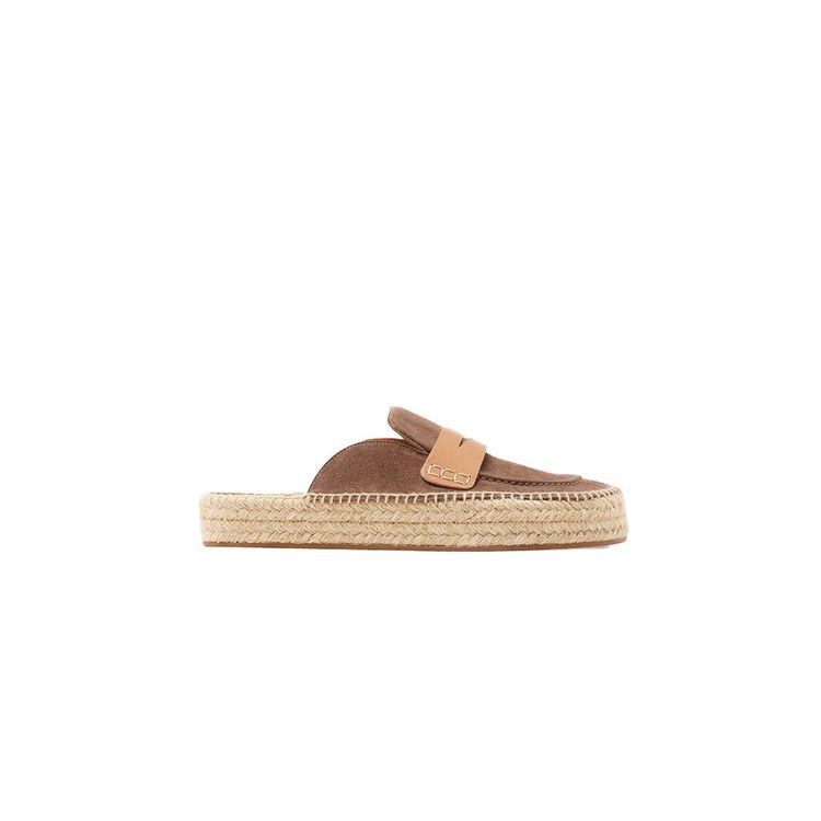 JW ANDERSON braon ženske papuče