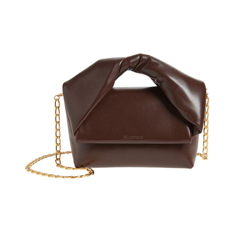 JW ANDERSON braon Midi Twister tašna