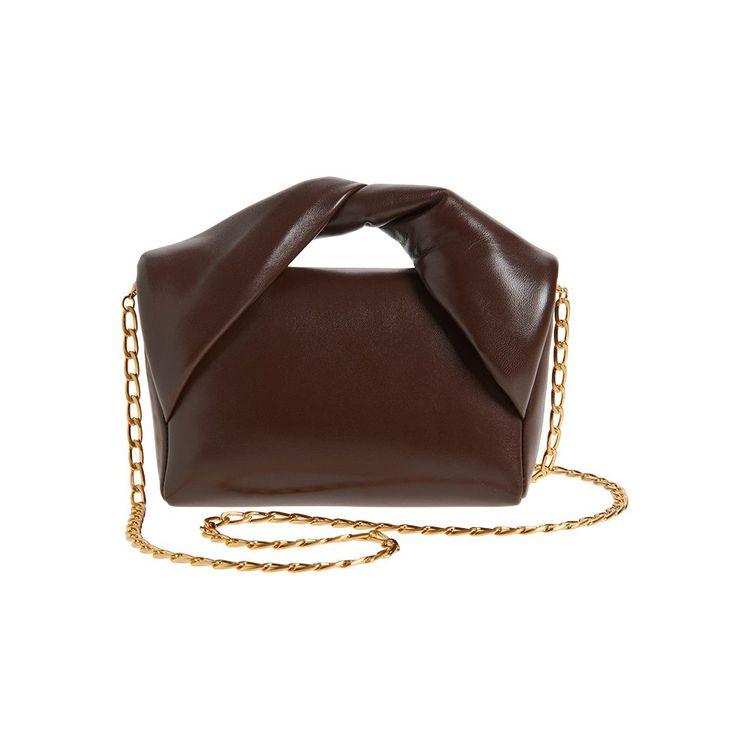 JW ANDERSON braon Midi Twister tašna
