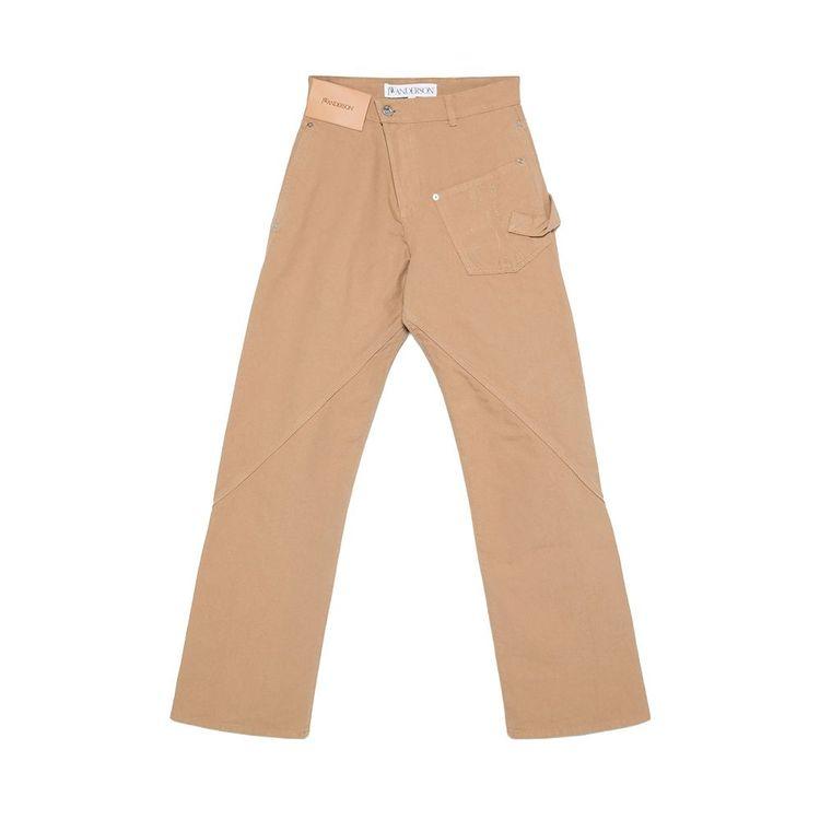 JW ANDERSON bež ženske farmerice