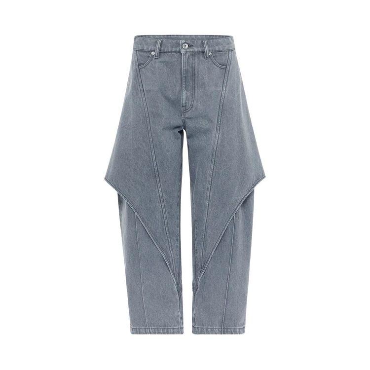 JW ANDERSON sive ženske široke farmerice