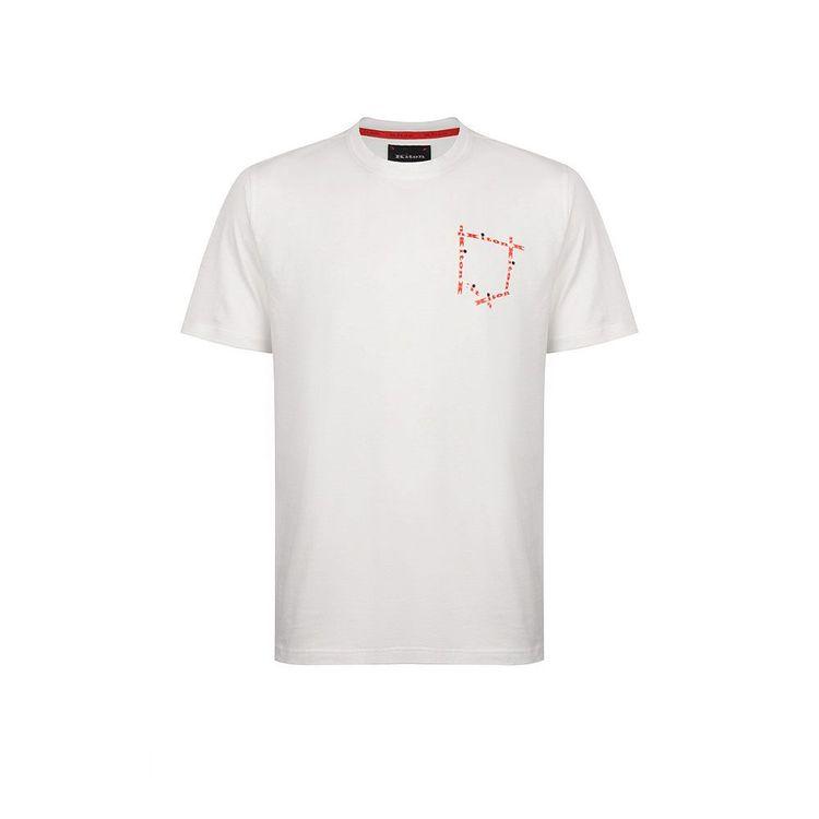 KITON bijela muška majica