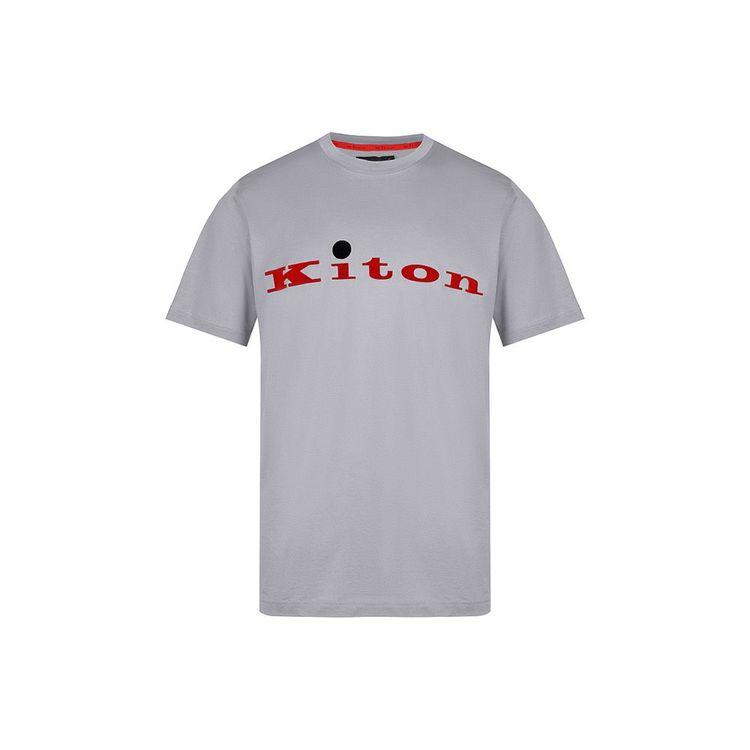 KITON tamno siva muška majica