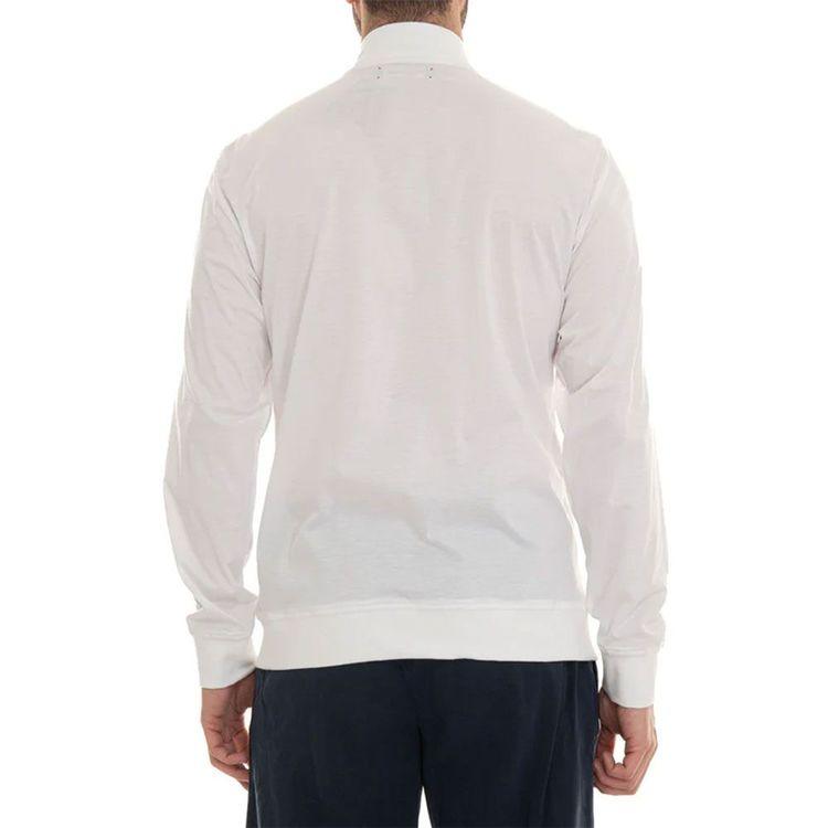 KITON bijeli muški duks sa rajsferšlusom