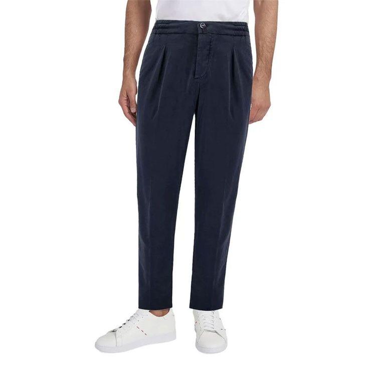 KITON teget muške pantalone