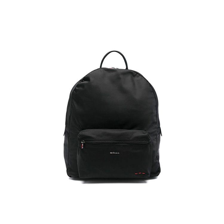 KITON crni muški ruksak