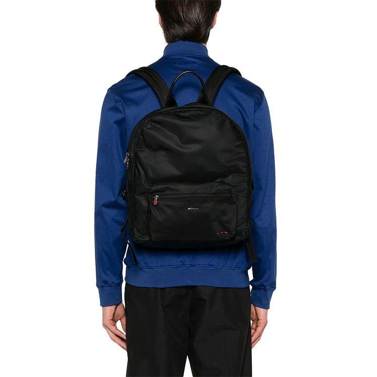 KITON crni muški ruksak