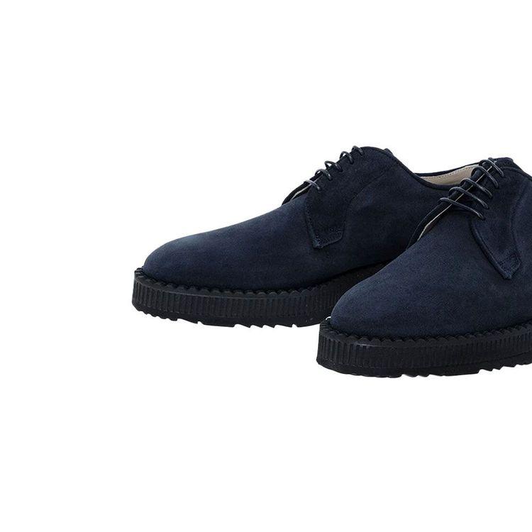 KITON teget muške cipele od prevrnuite kože