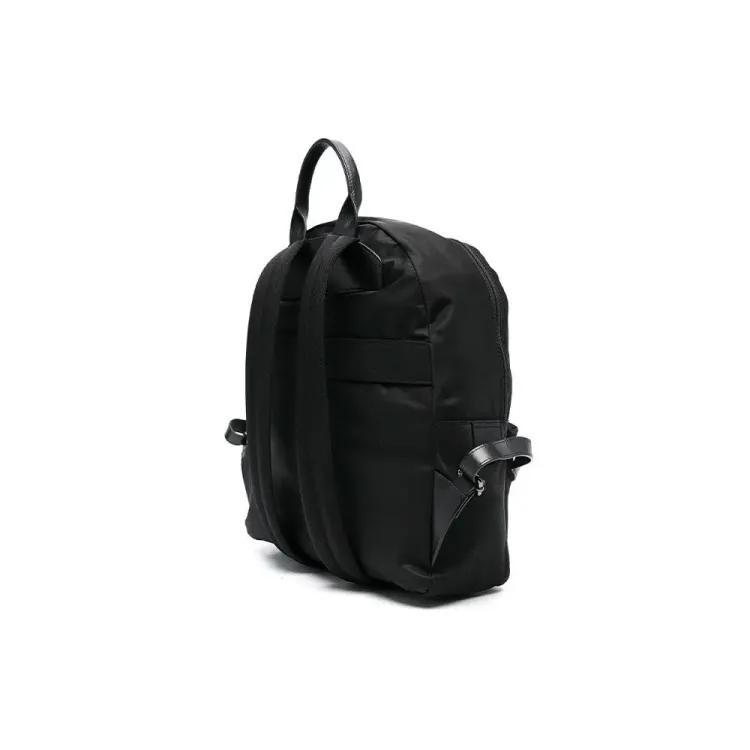 KITON crni muški platneni ruksak