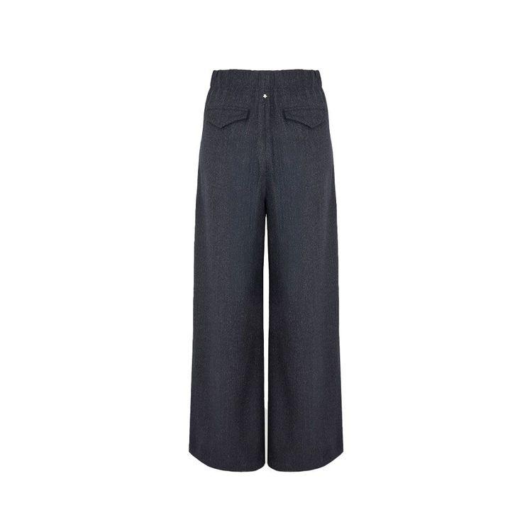 LORENA ANTONIAZZI tamni teksas ženske široke pantalone