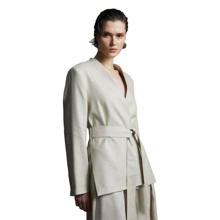 LORENA ANTONIAZZI bež ženski sako sa pjasem