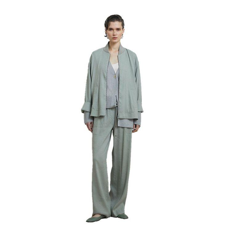 LORENA ANTONIAZZI mint oversized ženska jakna