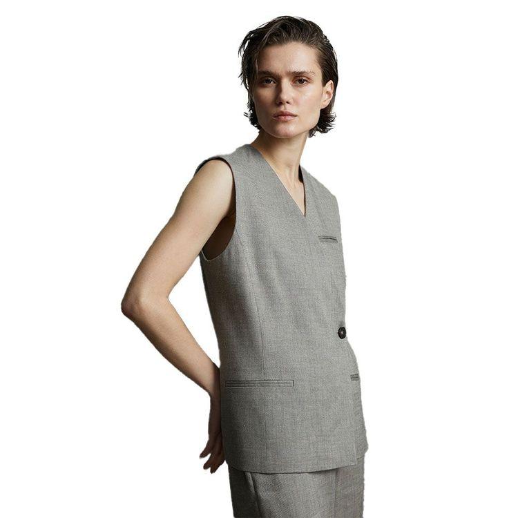 LORENA ANTONIAZZI svijetlo braon ženski prsluk