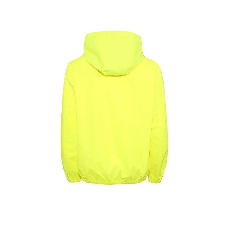 MC2 SAINT BARTH fluo-žuta dječija jakna sa kapuljačom