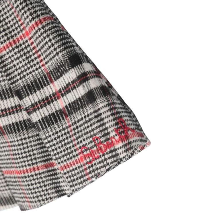 MC2 SAINT BARTH crno bijela karirana dječija suknja