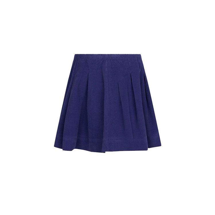 MC2 SAINT BARTH ljubičasta dječija suknja od somota