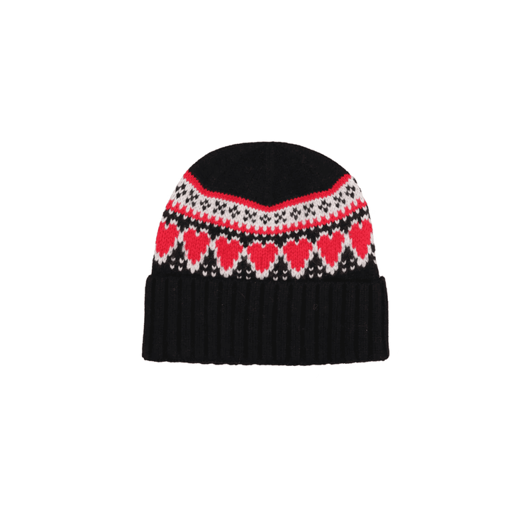 MC2 SAINT BARTH crna kapa sa srcima