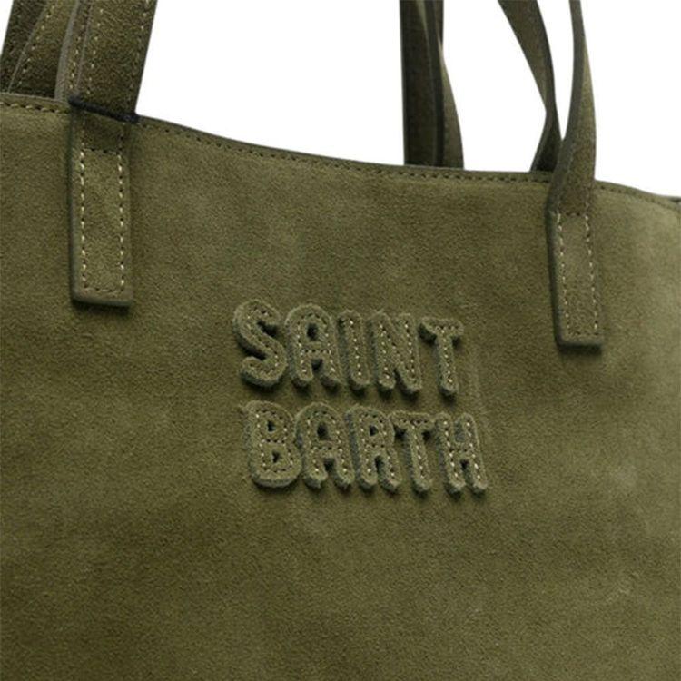 MC2 SAINT BARTH maslinasta ženska torba od antilopa
