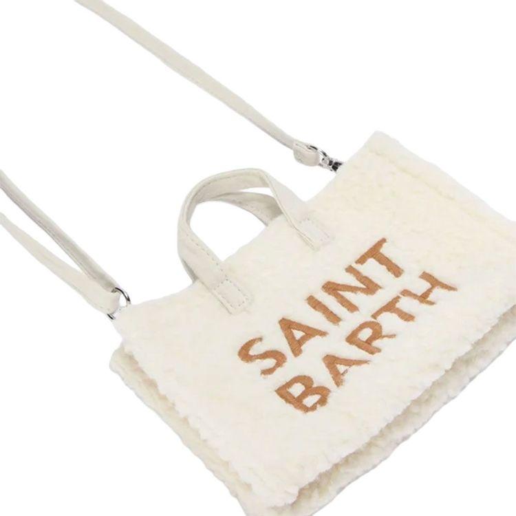 MC2 SAINT BARTH Teddy Phone Bag mliječno bijela ženska torba