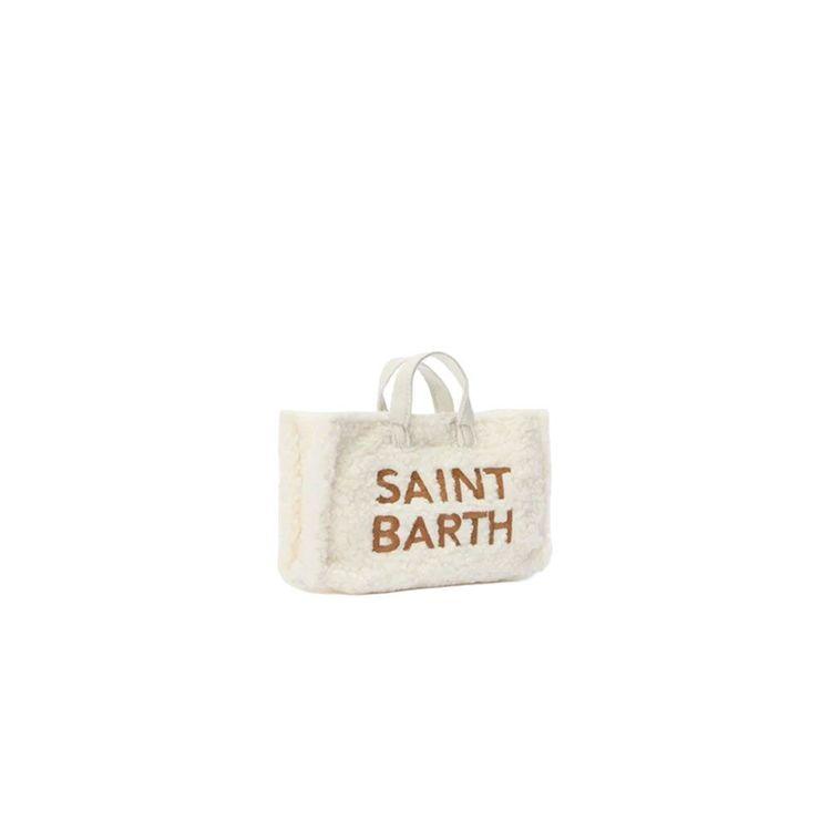 MC2 SAINT BARTH Teddy Phone Bag mliječno bijela ženska torba