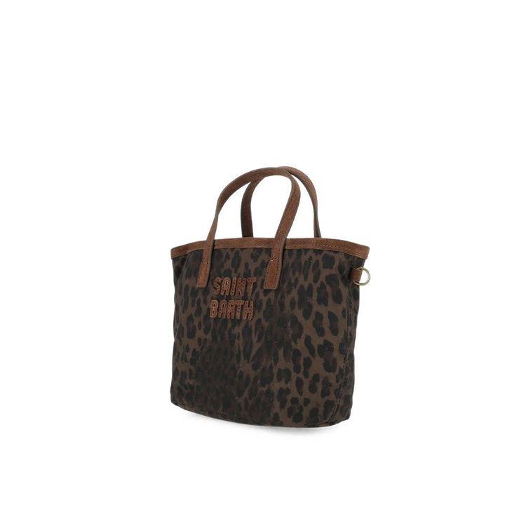 MC2 SAINT BARTH City Mini leopard print ženska torba
