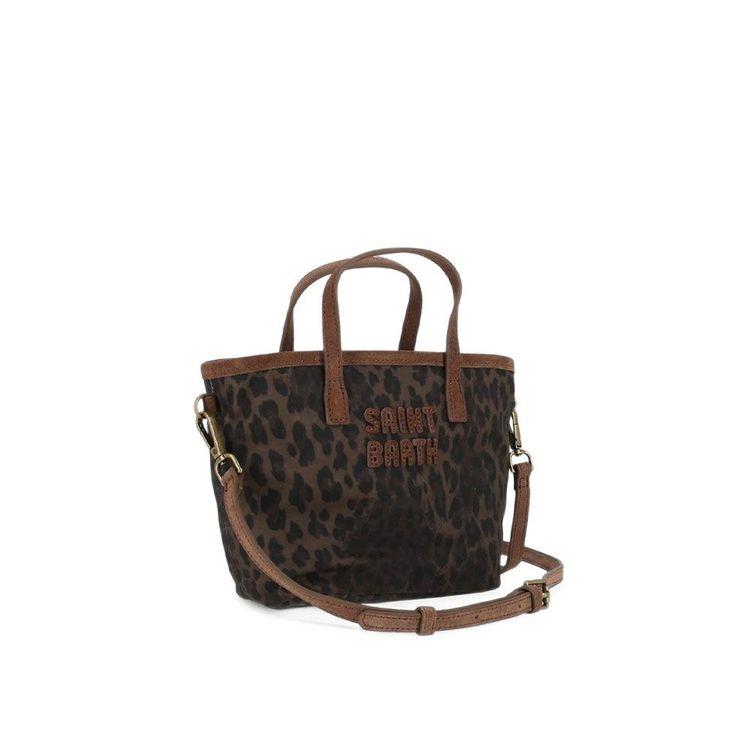 MC2 SAINT BARTH City Mini leopard print ženska torba